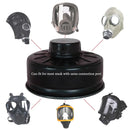 Alloy Level 2 Black 40MM Interface Organic Ammonia Acid Gas Filter Cartridge Replaced Filters Protect Safety For MF14 Mask