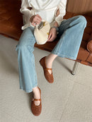 Aneikeh NEW Spring Autumn Fashion Hollow Out Mesh Women Ballet Flat Pumps Ladies Shoes Designer Low Heels Shallow Casual Loafers