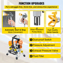 SucceBuy 2000W 2200W Airless Wall Paint Spray Gun with High Pressure Pipe Sprayer Machine Airless High Pressure Spraying Machine