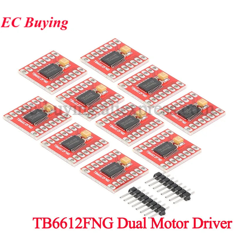 10pcs/1pc TB6612 Dual Motor Driver Module 1A TB6612FNG PCB Board for Arduino Microcontroller Better than L298N Electronic DIY