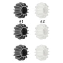 6pcs Laundry Ball Reusable Silicone Wash Ball Solid Color Dryer Balls Magic Pet Hair Remover Enhance Your Machine Cleaning Power