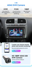 Android 14 Car Radio for VW POLO GOLF 5 6 Plus PASSAT B6 JETTA TIGUAN TOURAN SHARAN SCIROCCO CADDY Seat Carplay Audio Stereo GPS