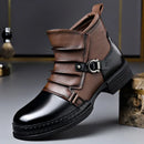 The Iron Archive | Men's Retro Zipper Ankle Boots