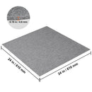 SucceBuy Carpet Tiles Peel & Stick Self Adhesive Carpet Floor Soft Padded Carpet Tiles for Bedroom Living Room Indoor Outdoor