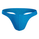 11  SolidColor Male's Briefs Bikini Style Cotton Pit Cloth Single Layer Crotch Simple Men's Underwear (Thong)