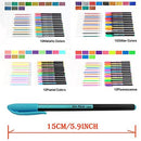 12 24 36 48Colors Gel Pens Set Glitter Gel Pen For Adult Coloring Book Journals Drawing Doodling Kids Sketching Painting Drawing