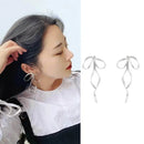 Dainty Bow Shaped Ear Studs Beautiful Bowknots Ear Accessories for Women Girls F0S4