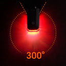 RAVEMEN CL01 Pro Bike Rear Light Bicycle LED Taillight USB-C Rechargeable Auto On-off Brake Sensor Side Visibility Lightweight Compact ABM25 Update Mount