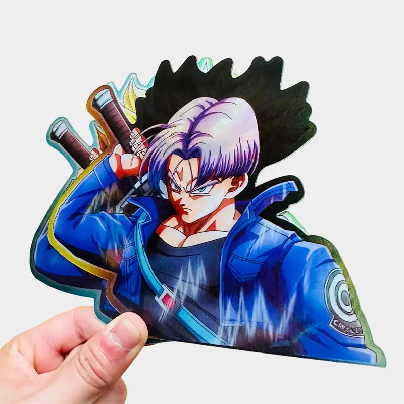 Dragon Ball Z Anime Figure Torankusu 3D Motion Stickers Car Sticker Notebook Waterproof Decal Toy Wall Sticker Kids Toys Gifts