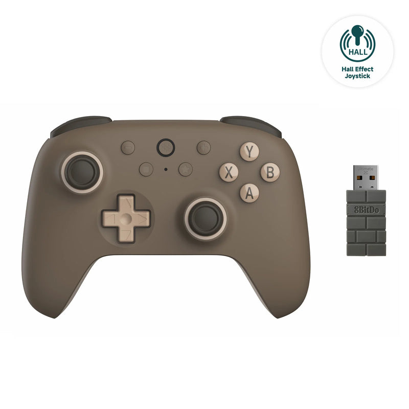 8BitDo - New Ultimate 2C Wireless 2.4G Gaming Controller with Hall Effect Joystick for PC Steam Deck Raspberry Pi Android