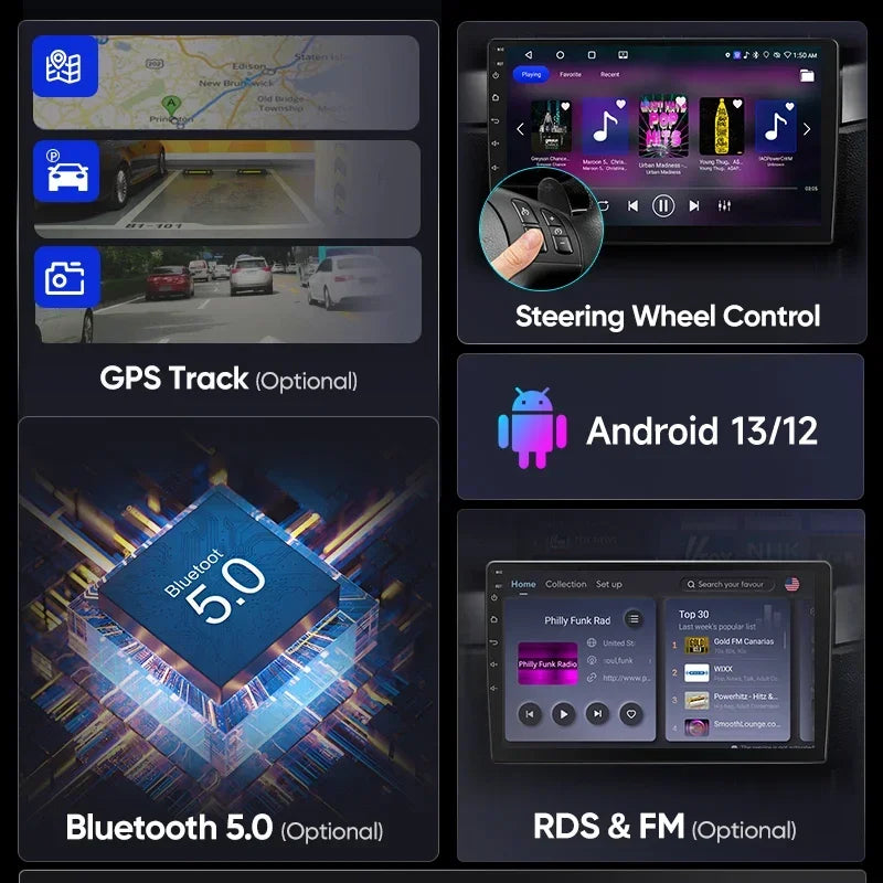 AWESAFE PX9 Car Radio Autoradio for  Renault Megane 2 2002 - 2009  Wireless Carplay Screen Android Auto Stereo GPS Navi FM RDS