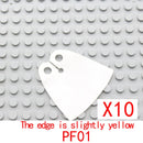 MOC Character Accessories Building Blocks Medieval Soldier Hood Wearing Coat Cape Battle Robe Mini Brick Boy Toy Gift K034 DIY