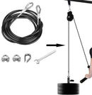 Cable Machine Attachments Tricep Rope Gym Lat Pull Down Rope Pully Gym Fitness Equipment Weight Lifting Workout Accessories