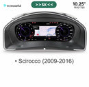 12.3'' Lcd Digital Dashboard Cluster For VW Scirocco Jetta Golf 6 7 MK7 Passat B8 B7 modify Auto Radio Instrument Paneel Cockpit
