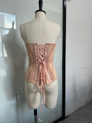 The Échappée | Lace-Up Strapless Corset Top — Summer 2026