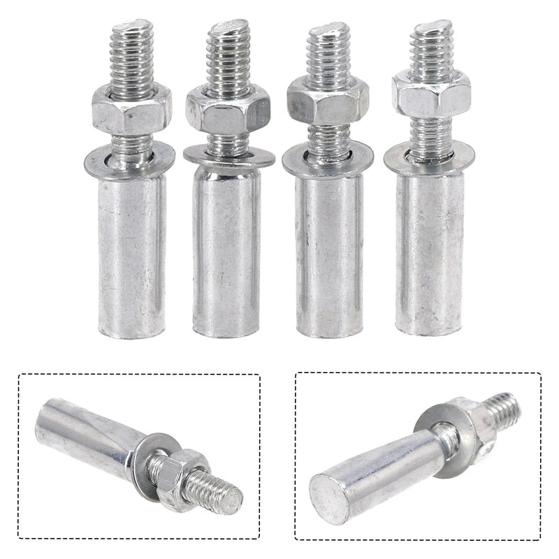 4pcs Bike Standard Cotter Pin 8/9/9.5mm 3/8 Bicycle Crank Chainwheel Crank Wedge Bottom Bracket Wedge Bicycle Accessories