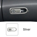 Stainless Steel Glove Box Switch Frame Decoration Cover Trim For Mercedes Benz C Class W205 2015-2018 Car Styling Interior
