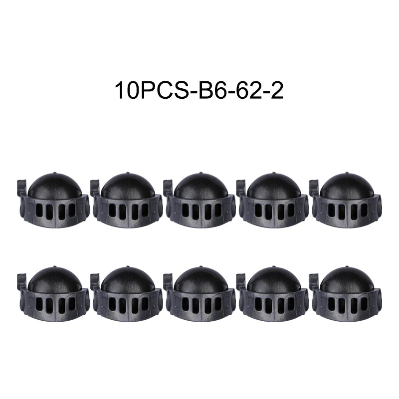 MOC Medieval Accessories Series Building Blocks Military Army Soldier Armour Shield Helmet Sword Crown Weapon Knight Bricks Toys