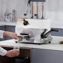 SucceBuy Commercial Sugar Cane Juicer 110LBS/H High Output Sugarcane Juicer Machine w/3 Stainless Steel Rollers 2.4" Large Inlet