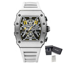 MEGIR Luxury Outdoor Sport Wristwatch for Men Silicone Strap Waterproof Military Quartz Wristwatch Male Clock Chronograph 2218