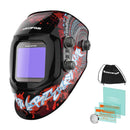 ARCCAPTAIN Auto Darkening Welding Helmet 4 Arc Sensor DIN4 1/1/1/1 with Large Viewing True Color Welding Mask For MIG MAG TIG