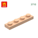 Wange 149Pcs/Lot 3710 1x4 Basic Building Block Moc Components Parts Compatible with Bricks DIY Children Assembly Toy Gift Box