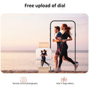 IOWODO R50 Pnik Smart Watch 1.85” Full Touch HD Smartwatch Bluetooth Calling Fitness Tracking Woman Watches with Voice Assistant