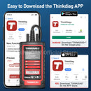 2026 Thinkcar ThinkDiag 2 Ediag Plus ALL Software Canfd Protocol 15 Reset OBD2 Diagnostic Tool Bi-Directional ECU Coding