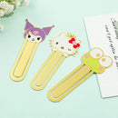Cute Hello Kitty Series Bookmarks Metal Book Page Holders Anime Fans Collection Gift for Book Lovers Book Accessories