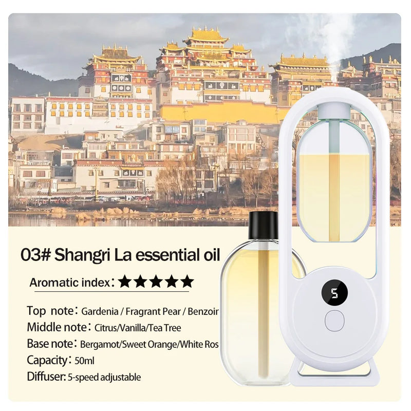 USB Oil Aromatherapy Machine Air Purifying Automatic Diffuser Deodorization Fragrance Humidifier Office Bedroom Home Commercial