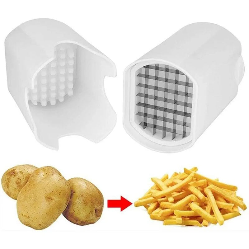 1PCS French Fry Cutter Natural Cut Rapid Slicer Vegetable Potato Tool Food Veggie Dicer Veg Chopper