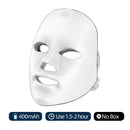 7 Colors Photon Facial LED Mask Red Light Anti-Wrinkle Rejuvenation Skin Care LED Face Mask Beauty SPA Ance Repair Skin Brighten