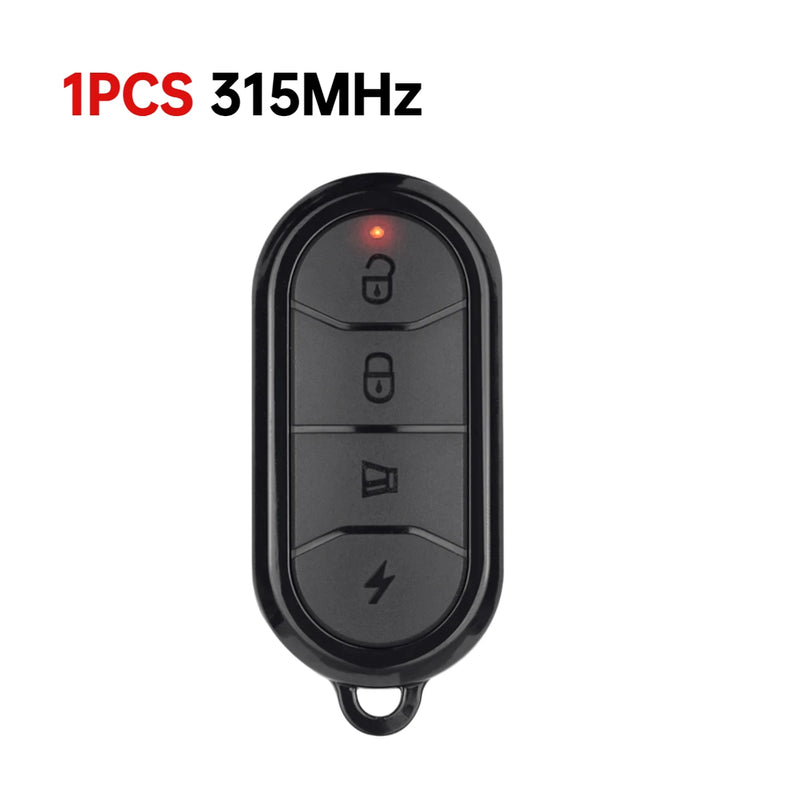 3/2/1PCS 433MHz/315MHz Cloning Duplicator Auto Copy Remote Controller 4 Buttons Replacement Key Fob Universal Garage Gate Opener