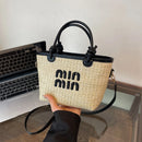 The Riviera Woven Tote | Handcrafted Seagrass Crossbody