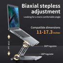 Phone Tablet Stand Adjustable Aluminum Alloy laptop Tablet up to 17 "Laptop Portable Folding stand Cooling stand support