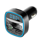 T25 Car Bluetooth 5.0 FM Transmitter MP3 Player Fast Charging Dual USB Charger