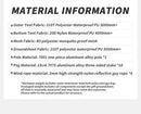 Naturehike Mongar 2 Person Tent 20D Nylon 210T Waterproof Ultralight Camping Hiking Tent with Mat Backpacking Travel Tent