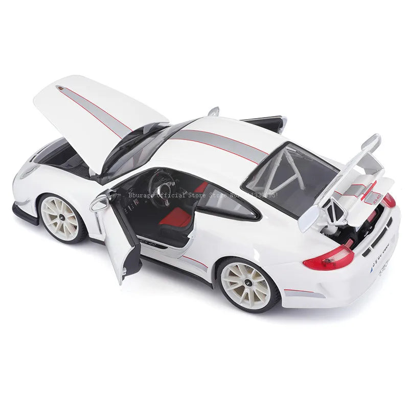 Bburago 1:18 Porsche 911 GT3 RS 4.0  356B Static car model toys Alloy Luxury Vehicle Diecast  Cars Model Toy Collection Gift