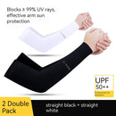 3 Pairs Breathable Sun Protection Sleeves - UV Arm Sleeves for Women and Men, Volleyball Arm Sleeves, Outdoor Cooling Sleeves