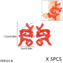 5PCS Cartoon Special Effects Pieces Arm Fist Wind Lightning Leg Flames Weapons Accessories Assemble Scene Bricks Kids for Toys