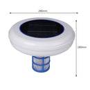 Solar Pool-Ionizer Copper Silver Ion Swimming Pool Purifier Kills-Algae Pool Ionizer for Outdoor Replacement Solar Copper Anode