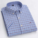 The Oxford Line | 100% Cotton Short-Sleeve Oxford Shirt