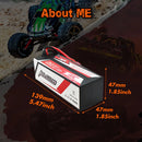 CNHL Lipo Battery 2S 3S 4S 5200mAh 7.4V 11.1V 14.8V 100C Hard Case With T Plug For RC Car Boat Helicopter Truck Truggy Traxxas