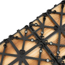 The Terrace Weave | 36-Piece Interlocking WPC Patio Deck Tile System