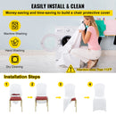 SucceBuy 50 100Pcs Wedding Chair Covers Spandex Slipcover for Restaurant Banquet Hotel Dining Party Universal Chair Cover