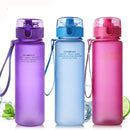 Hochwertige Wasserflasche 560ML Tour Outdoor Sport Auslaufsicher Dicht Schulwasserflaschen für Kinder Tritan Trinkgefäße BPA-frei