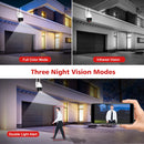 WIFI/4G /POE Surveillance Camera HD 8MP 2.8mm 8mm Dual Lens 10X Digital Zoom AI Humanoid Detection Auto Tracking Security Camera