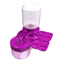 Paint Brush Cleaner Washer Multifunction Painting Brush Basin Holder and Organizer width Tray Palette Lid Cleaning Bucket Art To