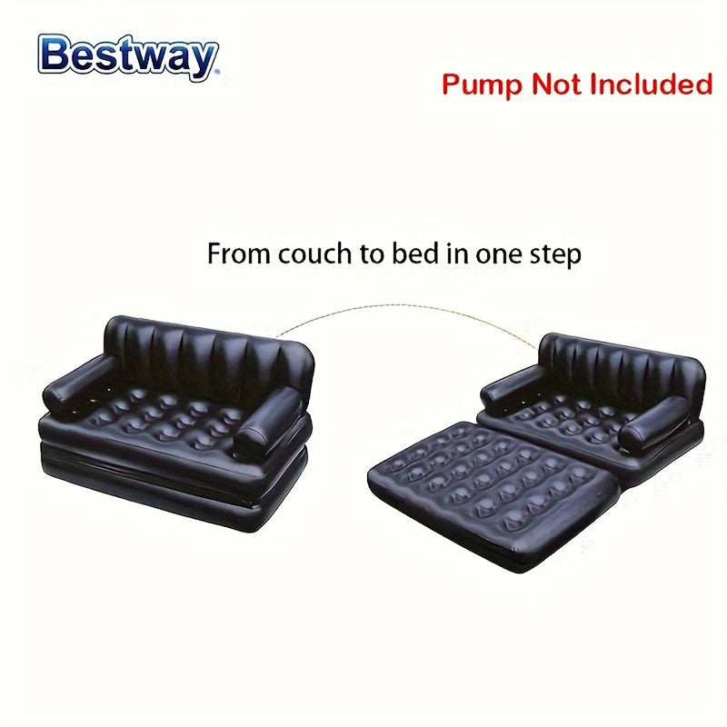 Bestway 2Size/1PC Inflatable Sofa Bed, Inflatable Sofa, Inflatable Recliner, Camping Waterproof, Inflatable Sofa, Blow Up Sofa M