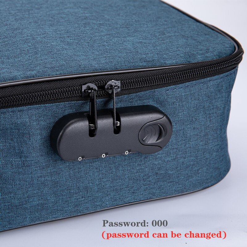 Multifunctional Briefcase Business Trip Material Organize Bag Office Worker Document Handbag File Storage Package Accessories